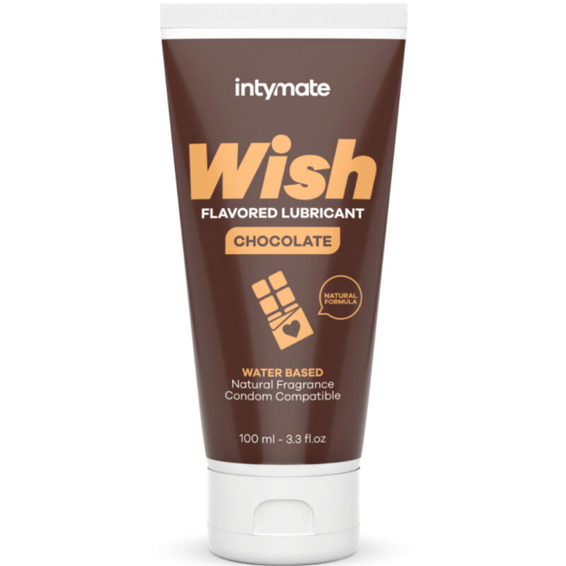 INTIMATELINE INTYMATE - WISH CHOCOLATE FLAVORED LUBRICANT 100 ML - My naughty haven #