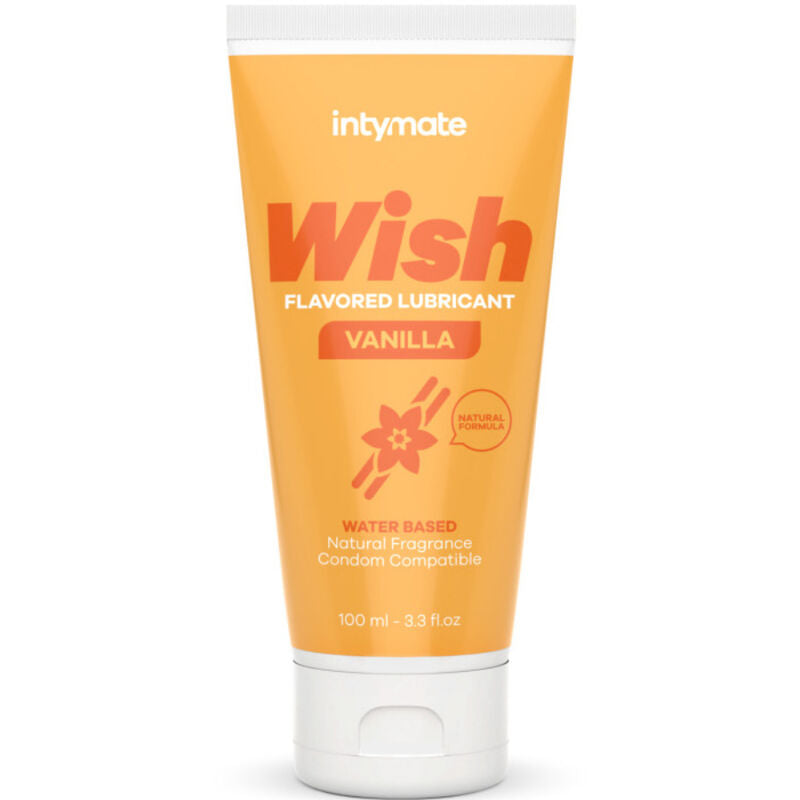INTIMATELINE INTYMATE - WISH VANILLA FLAVORED LUBRICANT 100 ML - My naughty haven #