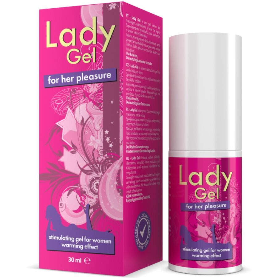 INTIMATELINE - LADY GEL FOR GER PLEASURE STIMULATING GEL WITH HEAT EFFECT ELLA 30 ML - My naughty haven #
