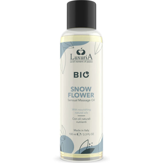 INTIMATELINE LUXURIA - BIO SNOW FLOWER MASSAGE OIL 100 ML - My naughty haven #