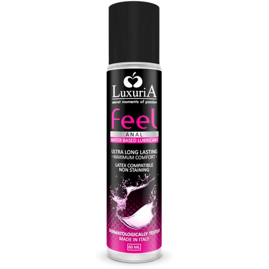 INTIMATELINE - LUXURIA FEEL ANAL WATER BASED LUBRICANT 60 ML - My naughty haven #