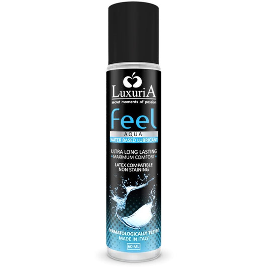 INTIMATELINE - LUXURIA FEEL AQUA WATER BASED LUBRICANT 60 ML - My naughty haven #