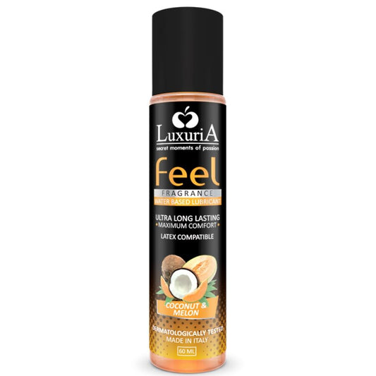 INTIMATELINE - LUXURIA FEEL COCONUT AND MELON WATER BASED LUBRICANT 60 ML - My naughty haven #
