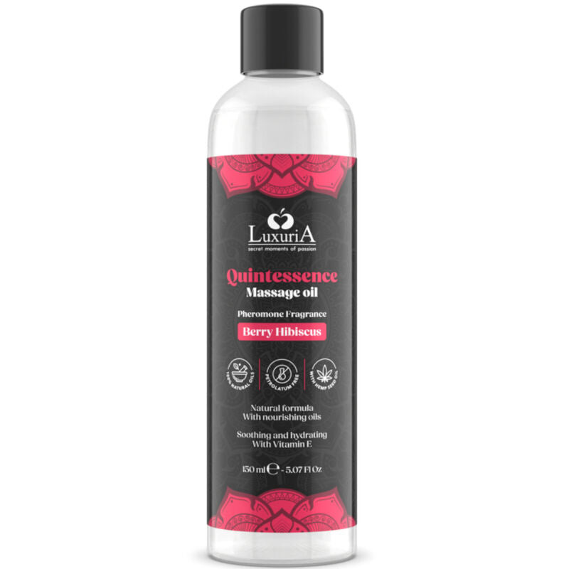INTIMATELINE LUXURIA - MASSAGE OIL BERRY 150 ML - My naughty haven #