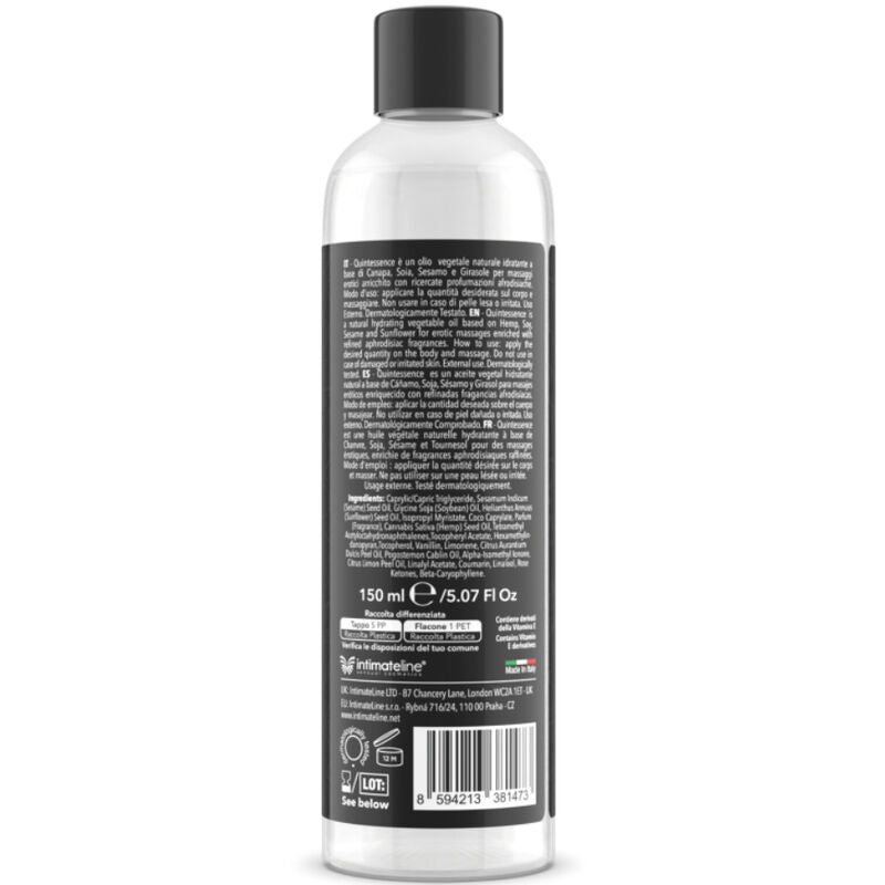 INTIMATELINE LUXURIA - MASSAGE OIL BERRY 150 ML - My naughty haven #