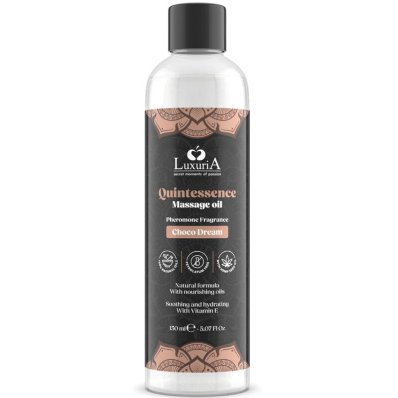 INTIMATELINE LUXURIA - MASSAGE OIL CHOCOLATE 150 ML - My naughty haven #