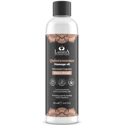 INTIMATELINE LUXURIA - MASSAGE OIL CHOCOLATE 150 ML - My naughty haven #