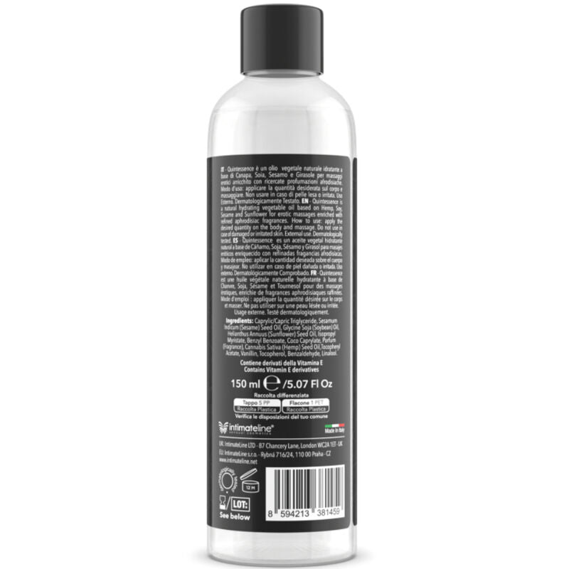 INTIMATELINE LUXURIA - MASSAGE OIL CHOCOLATE 150 ML - My naughty haven #