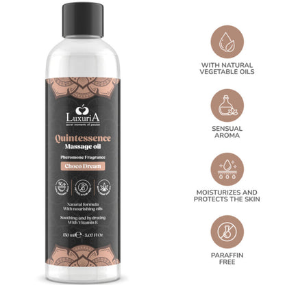 INTIMATELINE LUXURIA - MASSAGE OIL CHOCOLATE 150 ML - My naughty haven #