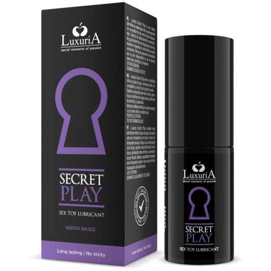 INTIMATELINE LUXURIA - лубрикант за секс играчки SECRET PLAY 30 мл