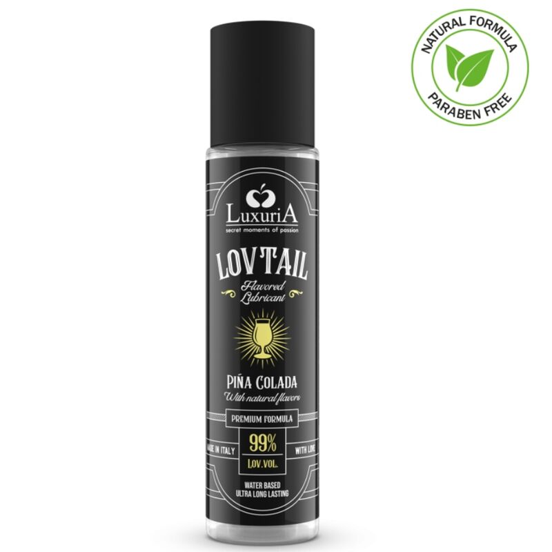 INTIMATELINE - LUXURIA WATER BASED LOVTAIL LUBRICANT PIÑA COLADA 60 ML - My naughty haven #