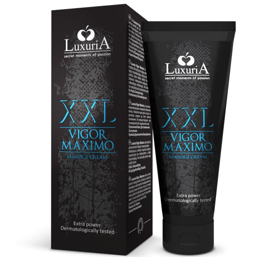 INTIMATELINE LUXURIA - XXL VIGOR MAXIMO MASSAGE CREAM 75 ML - My naughty haven #