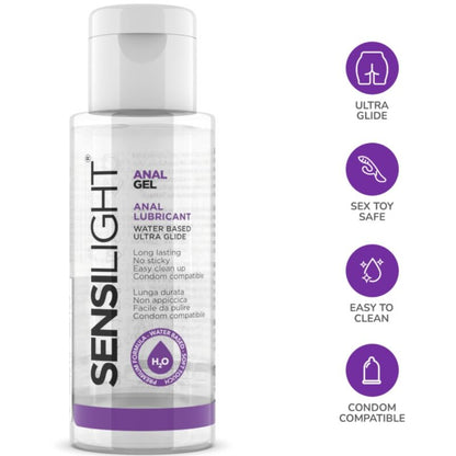 INTIMATELINE - SENSILIGHT ANAL SLIDING GEL 30 ML - My naughty haven #