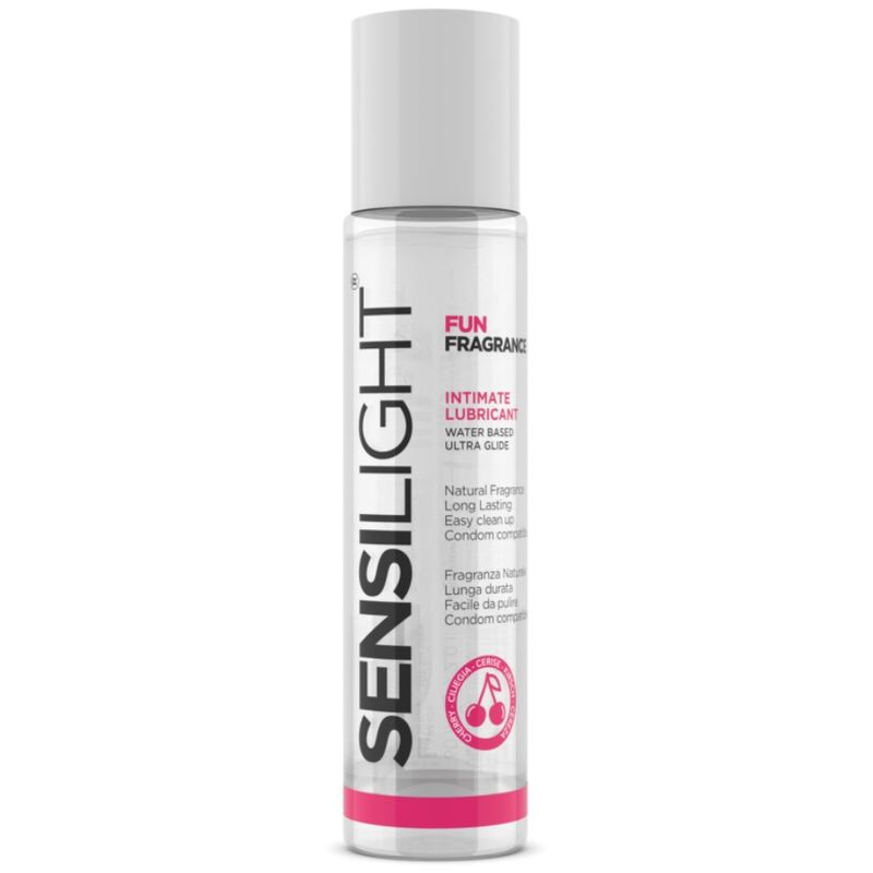 INTIMATELINE - SENSILIGHT WATER BASED LUBRICANT CHERRY 60 ML - My naughty haven #