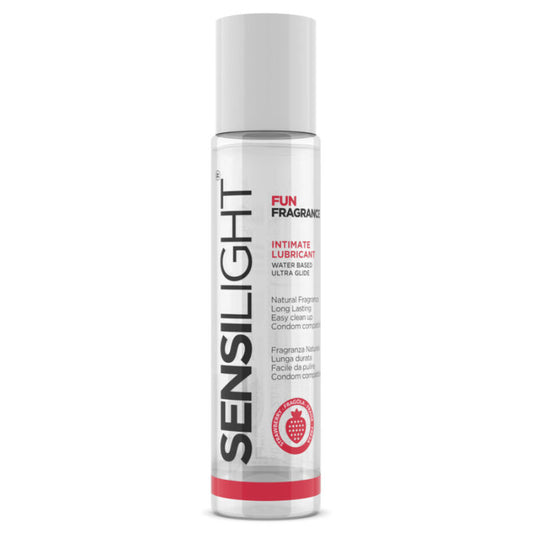 INTIMATELINE - SENSILIGHT WATER BASED LUBRICANT STRAWBERRY 60 ML - My naughty haven #