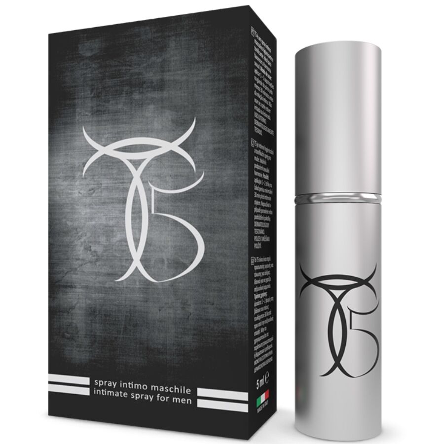 INTIMATELINE - T5 RETARDANT SPRAY FOR MEN 5 ML - My naughty haven #
