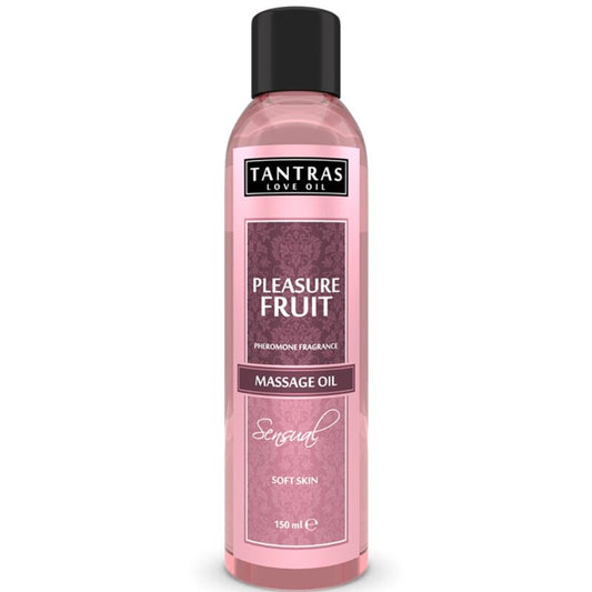 INTIMATELINE - TANTRAS LOVE OIL PLEASURE FRUIT MASSAGE OIL 150 ML - My naughty haven #