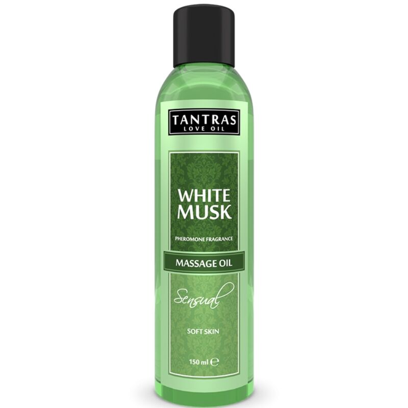 INTIMATELINE - TANTRAS LOVE OIL WHITE MUSK 150 ML - My naughty haven #