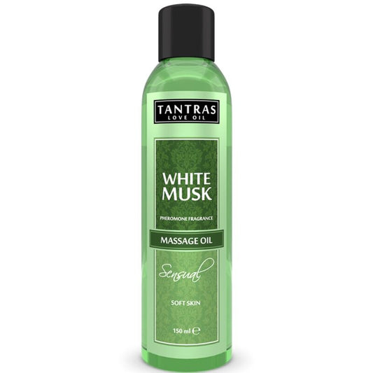 INTIMATELINE - TANTRAS LOVE OIL WHITE MUSK 150 ML - My naughty haven #