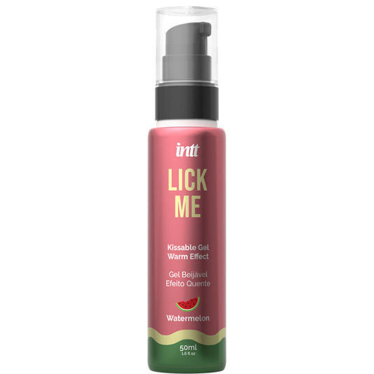 INTT - LICK ME WATERMELON EDIBLE GEL HEAT EFFECT - My naughty haven #