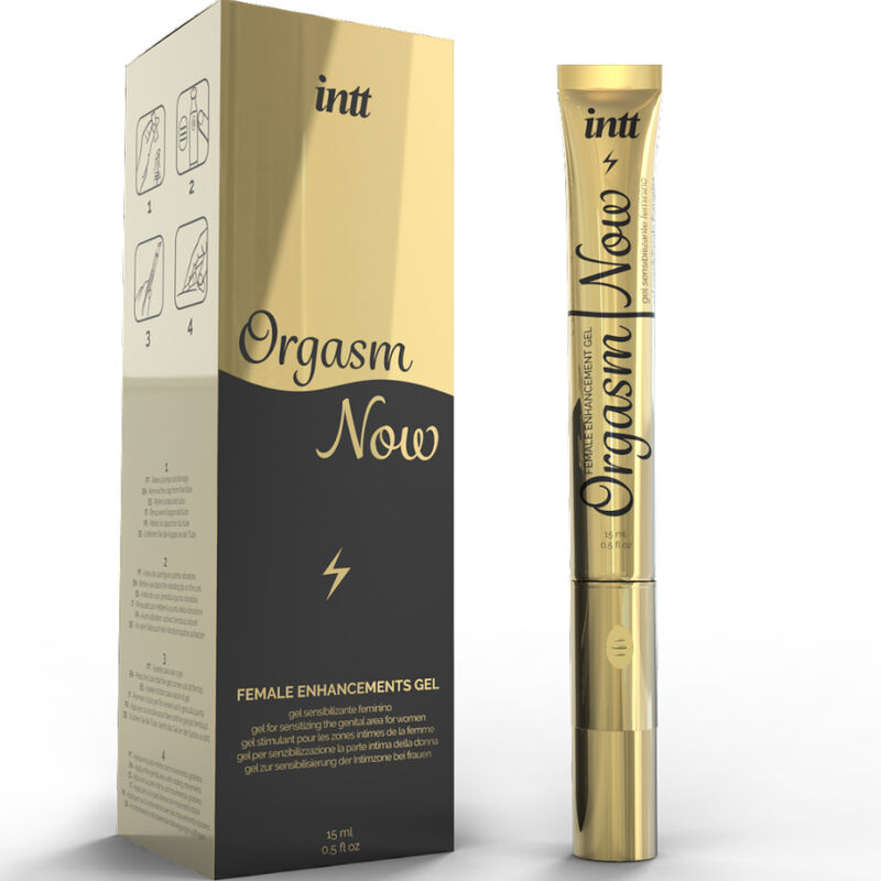 INTT LUBRICANTS - INTENSE VAGINAL STIMULATING GEL WITH VIBRATOR APPLICATOR - My naughty haven #