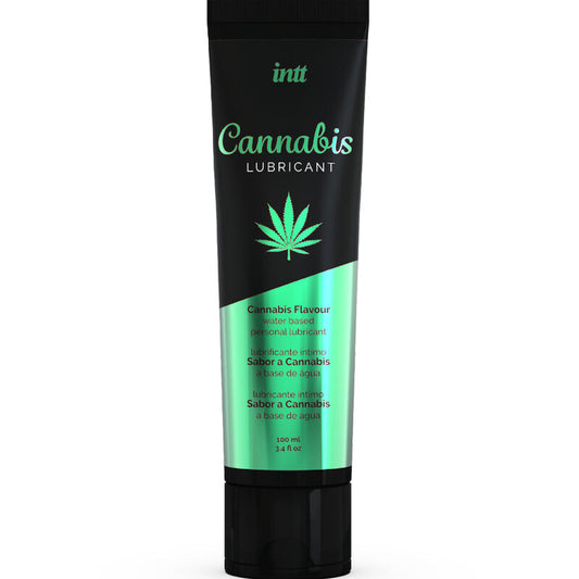 INTT LUBRICANTS - WATER-BASED INTIMATE LUBRICANT WITH CANNABIS FLAVOR - My naughty haven #