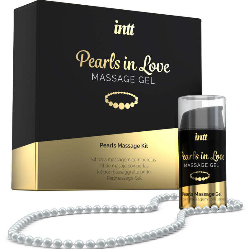 INTT MASSAGE & ORAL SEX - PEARLS IN LOVE WITH PEARL NECKLACE AND SILICONE GEL - My naughty haven #
