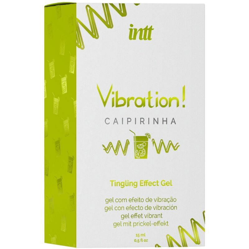 INTT - POWERFUL INTIMATE STIMULANT CAIPIRINHA LIQUID VIBRATOR GEL 15 ML - My naughty haven #