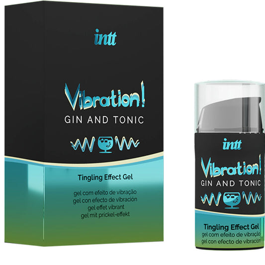 INTT - POWERFUL INTIMATE STIMULANT LIQUID VIBRATOR GEL GIN & TONIC 15ML - My naughty haven #