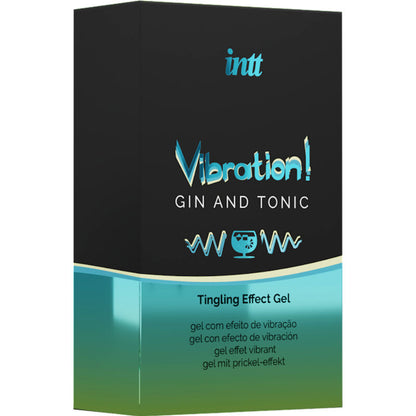 INTT - POWERFUL INTIMATE STIMULANT LIQUID VIBRATOR GEL GIN & TONIC 15ML - My naughty haven #