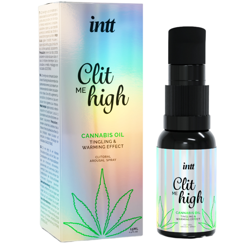 INTT RELEASES - CLIT ME HIGH CANNABIS OIL 15 ML - My naughty haven #