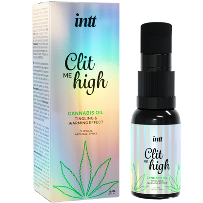 INTT RELEASES - CLIT ME HIGH CANNABIS OIL 15 ML - My naughty haven #