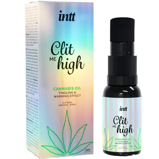 INTT RELEASES - CLIT ME HIGH CANNABIS OIL 15 ML - My naughty haven #