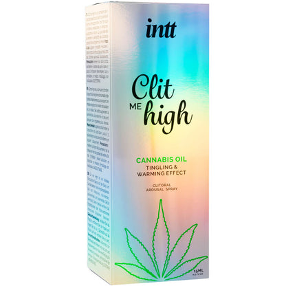 INTT RELEASES - CLIT ME HIGH CANNABIS OIL 15 ML - My naughty haven #