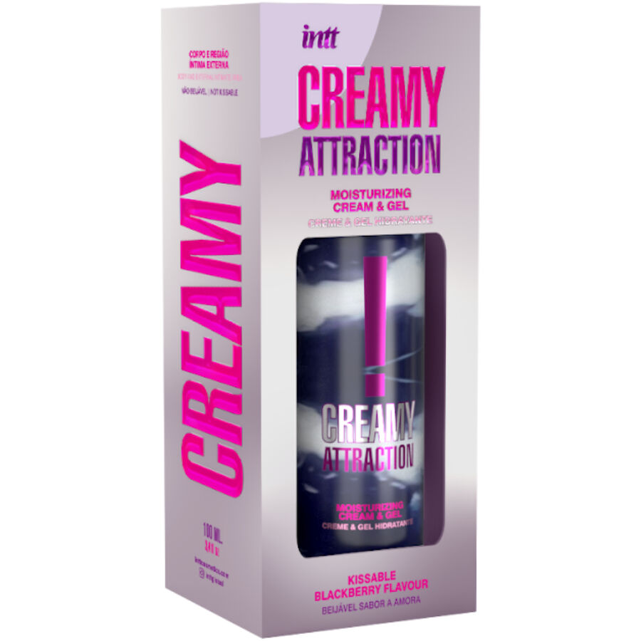 INTT RELEASES - KISSABLE BLACKBERRY FLAVOR CREAM AND GEL 100 ML - My naughty haven #