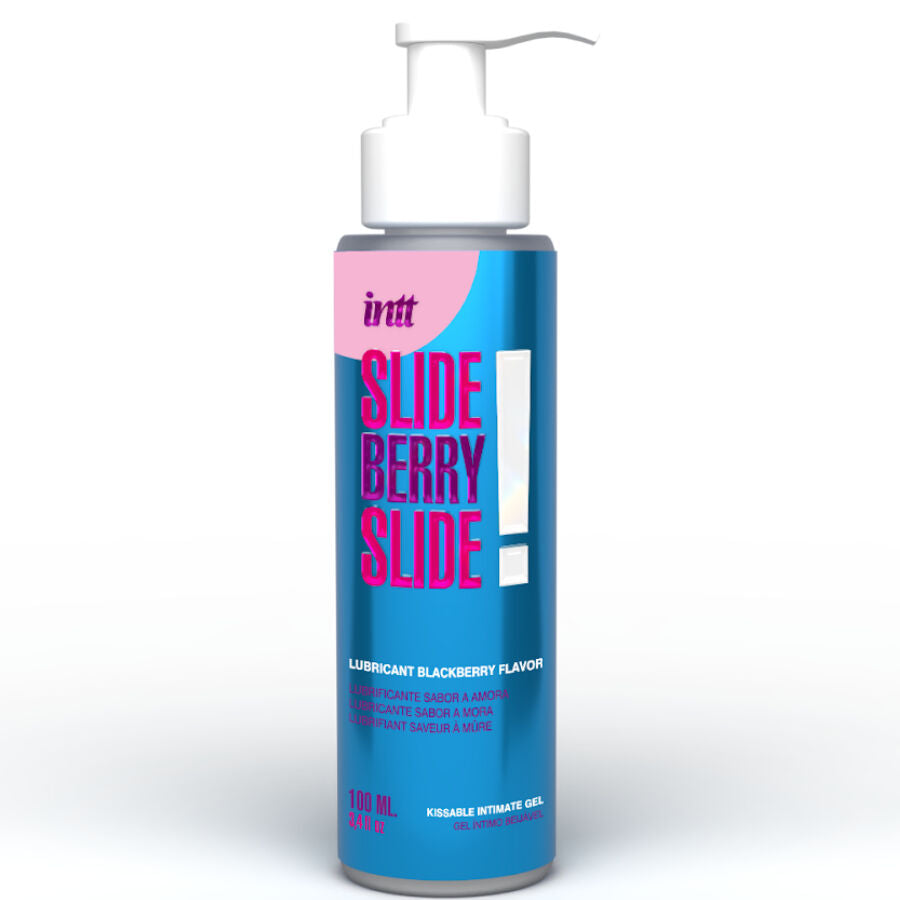 INTT RELEASES - KISSABLE WATER-BASED INTIMATE LUBRICANT BLACKBERRY FLAVOR 100 ML - My naughty haven #