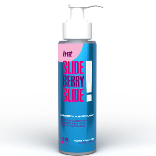 INTT RELEASES - KISSABLE WATER-BASED INTIMATE LUBRICANT BLACKBERRY FLAVOR 100 ML - My naughty haven #