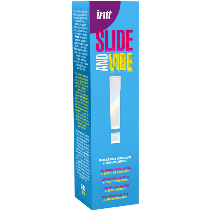 INTT RELEASES - KISSABLE WATER-BASED VIBRATING LUBRICANT 35 ML - My naughty haven #