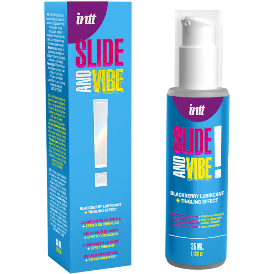 INTT RELEASES - KISSABLE WATER-BASED VIBRATING LUBRICANT 35 ML - My naughty haven #
