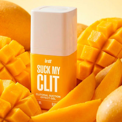 INTT -  SUCK MY CLIT SUCTION EFFECT GEL TROPICAL MANGO 15 ML - My naughty haven #