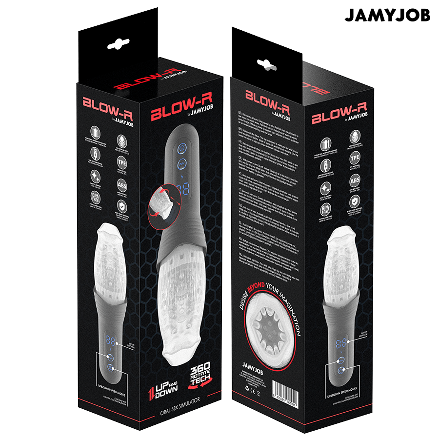 JAMYJOB - BLOW-R MASTURBATOR WITH THRUSTING AND ROTATION - My naughty haven #
