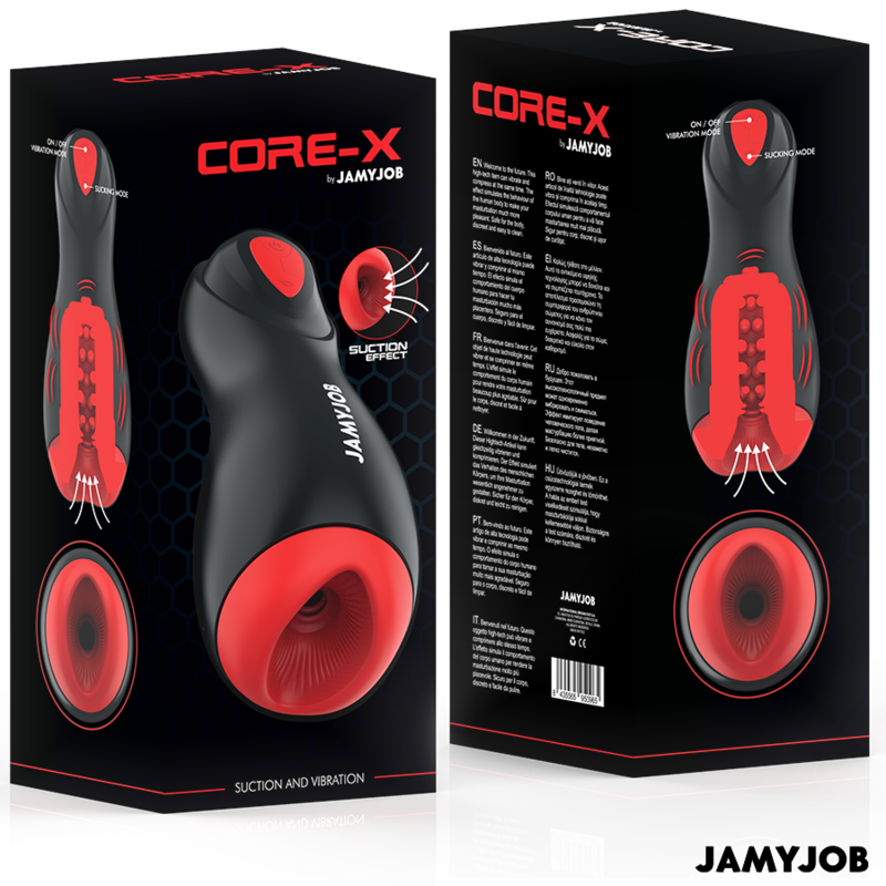 JAMYJOB - CORE-X AUTOMATIC MASTURBATOR 5 SUCTION AND VIBRATION MODES - My naughty haven #