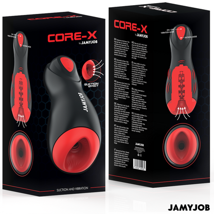 JAMYJOB - CORE-X AUTOMATIC MASTURBATOR 5 SUCTION AND VIBRATION MODES - My naughty haven #