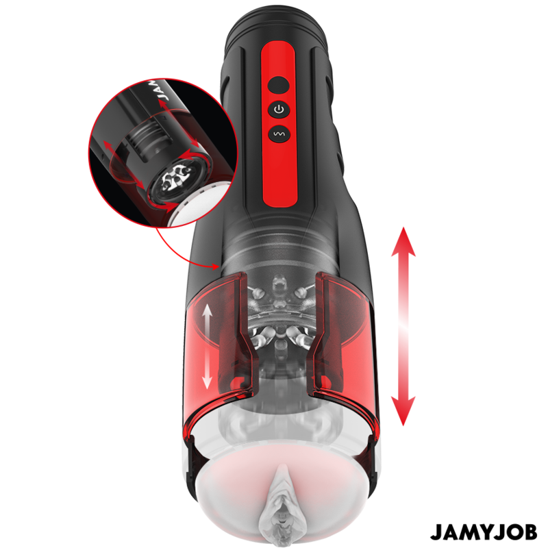 JAMYJOB - CYCLONE AUTOMATIC VAGINA MASTURBATOR 10 ROTATION AND THRUST MODES - My naughty haven #