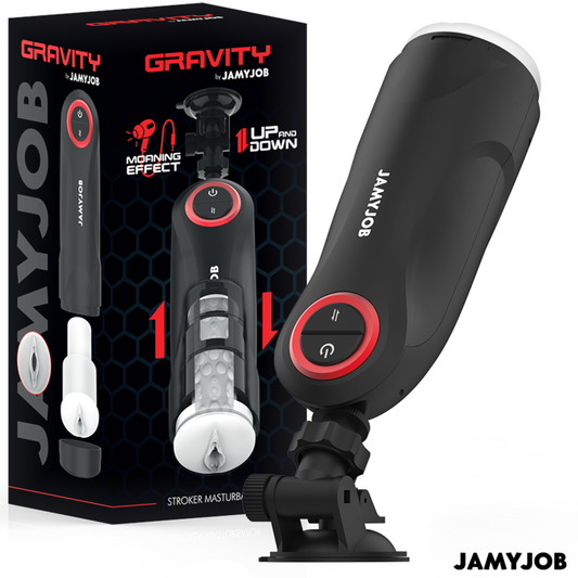 JAMYJOB - GRAVITY AUTOMATIC VAGINA MASTURBATOR 5 THRUSTING MODES AND SOUND EFFECT - My naughty haven #