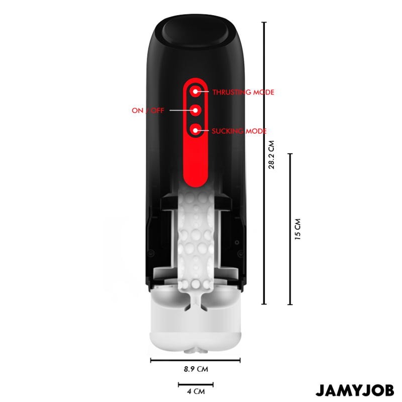JAMYJOB - PHANTOM AUTOMATIC VAGINA MASTURBATOR 5 SUCTION AND THRUST MODES - My naughty haven #