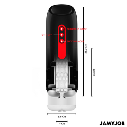 JAMYJOB - PHANTOM AUTOMATIC VAGINA MASTURBATOR 5 SUCTION AND THRUST MODES - My naughty haven #