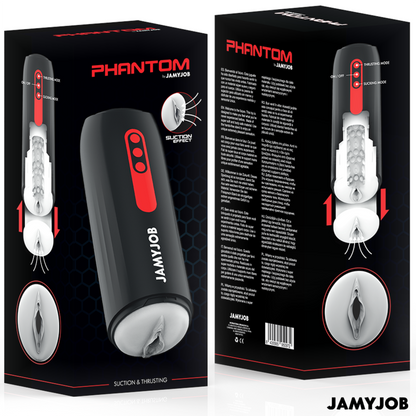 JAMYJOB - PHANTOM AUTOMATIC VAGINA MASTURBATOR 5 SUCTION AND THRUST MODES - My naughty haven #