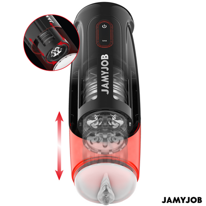 JAMYJOB - STORM AUTOMATIC VAGINA MASTURBATOR 10 ROTATION AND THRUST MODES - My naughty haven #