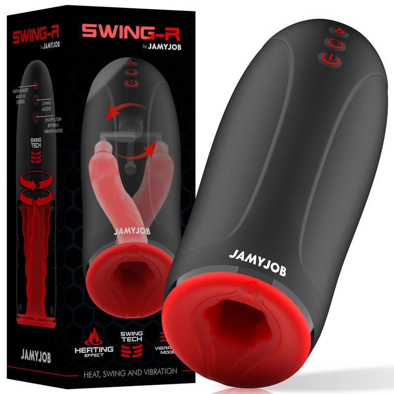 JAMYJOB - SWING-R HEATING EFFECT, SWING TECH AND VIBRATION MASTURBATOR - My naughty haven #